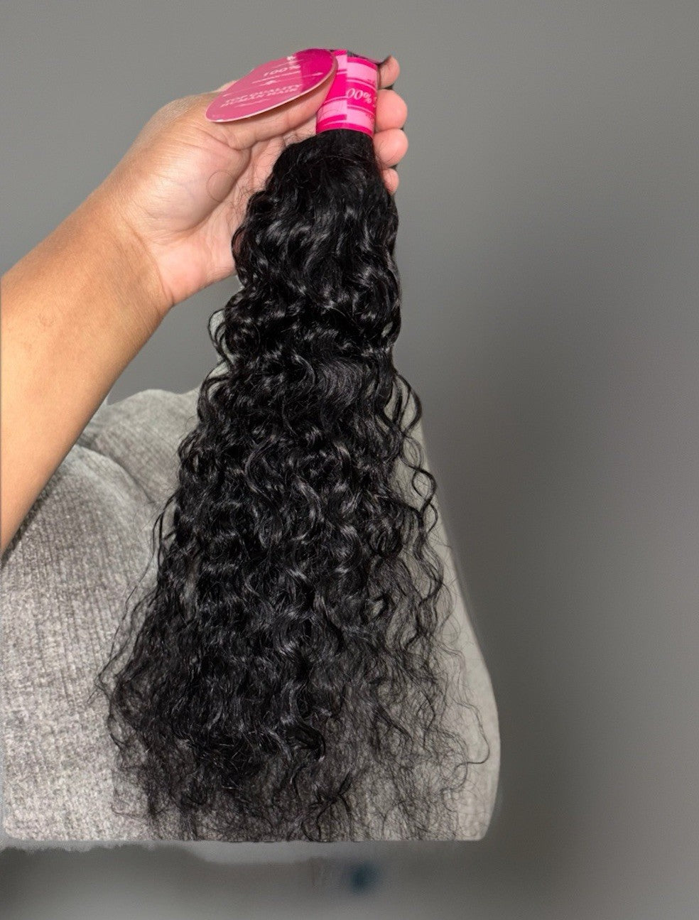 4 Bundles of 100% Water Wave Human Hair Extensions 18”-24” Available