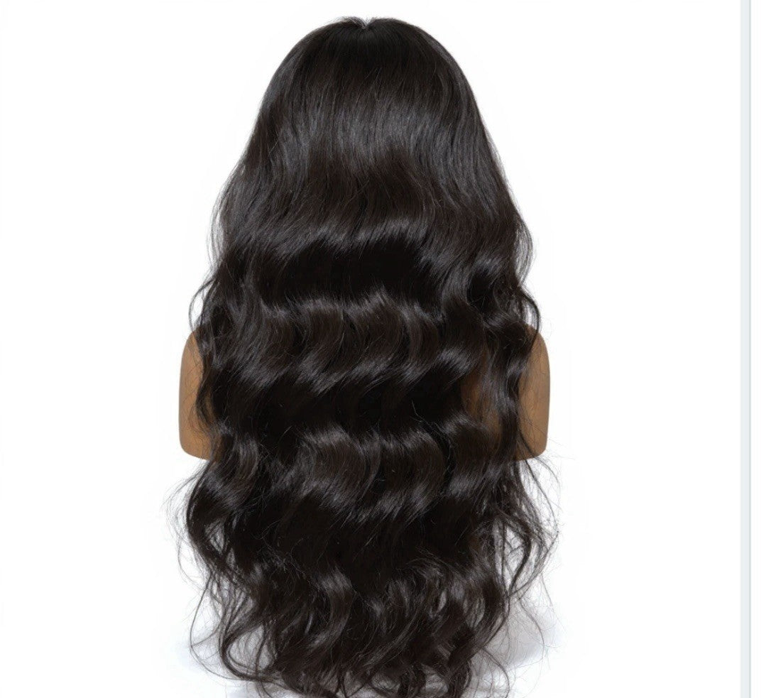 30” 180% Density 13x6 HD Lace Frontal Body Wave Human Hair Wig