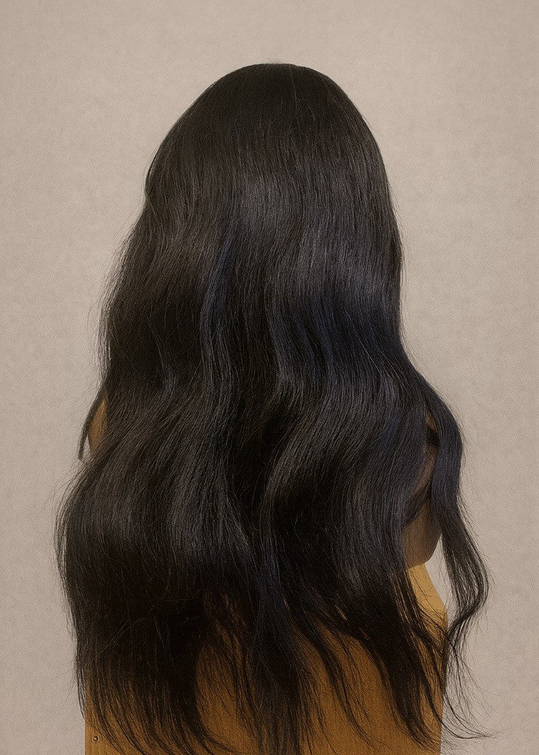 22” 150% Density 4x4 HD Lace Front Straight Human Hair Wig