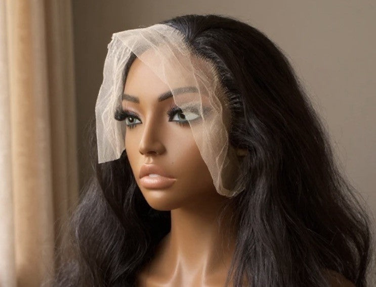 30” 180% Density 13x6 HD Lace Frontal Body Wave Human Hair Wig