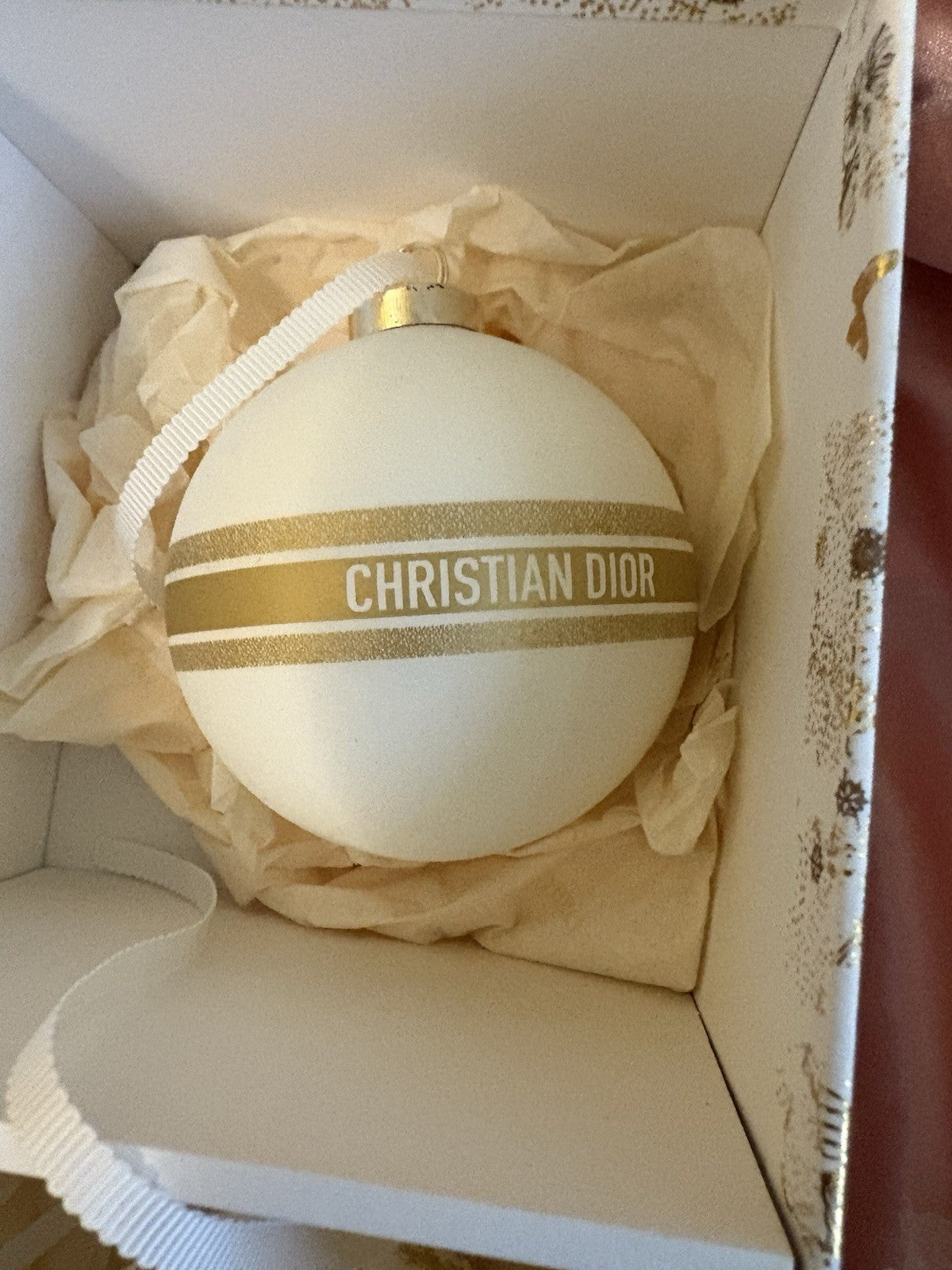 Limited Edition Christian Dior 4 Mythical Star Christmas Ornaments-New In Box