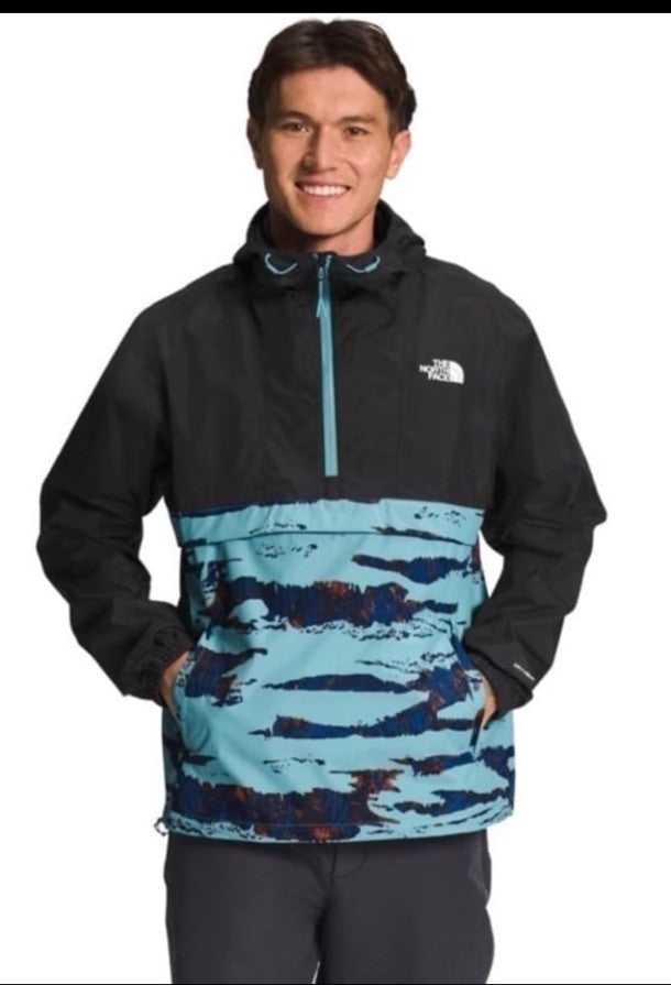 NWT-The North Face Men's Small Blue Antora Anorak Jacket