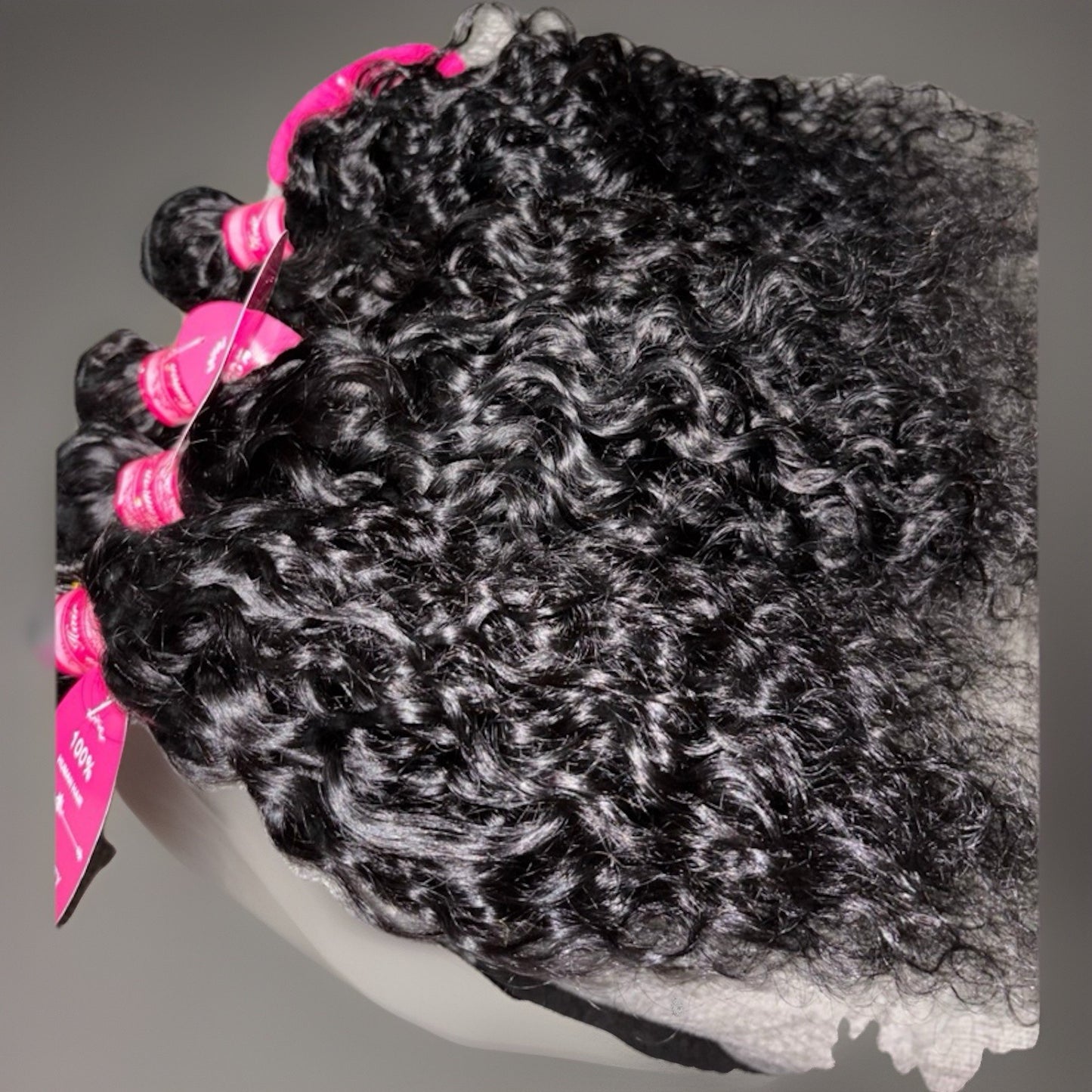 4 Bundles of 100% Water Wave Human Hair Extensions 18”-24” Available