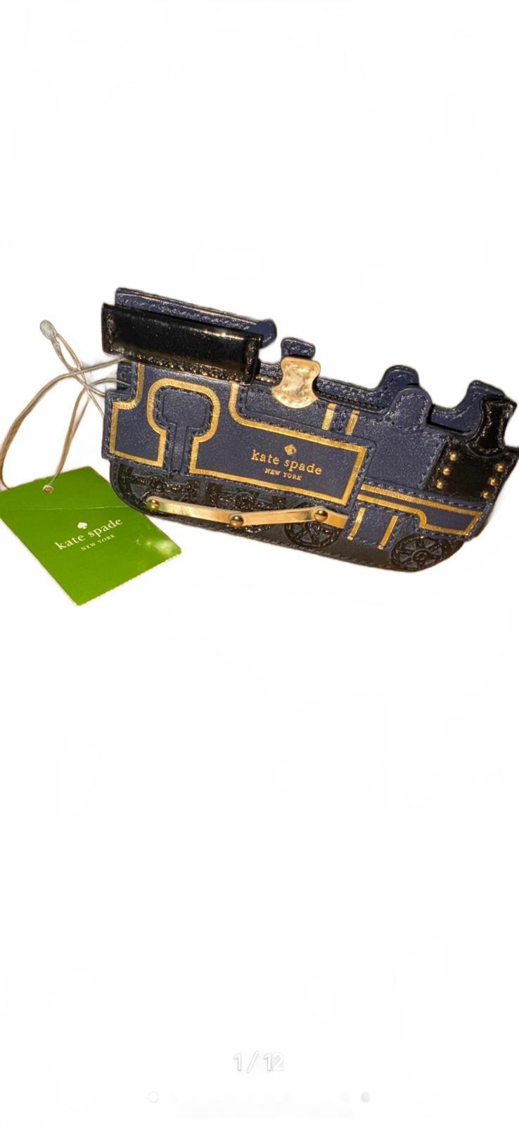 NEW WITH TAG !!Kate Spade All Aboard Mini Train Coin Purse