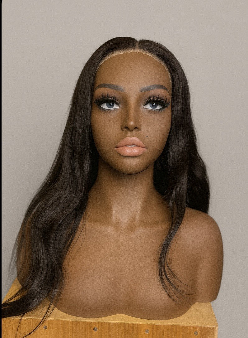 22” 150% Density 4x4 HD Lace Front Straight Human Hair Wig