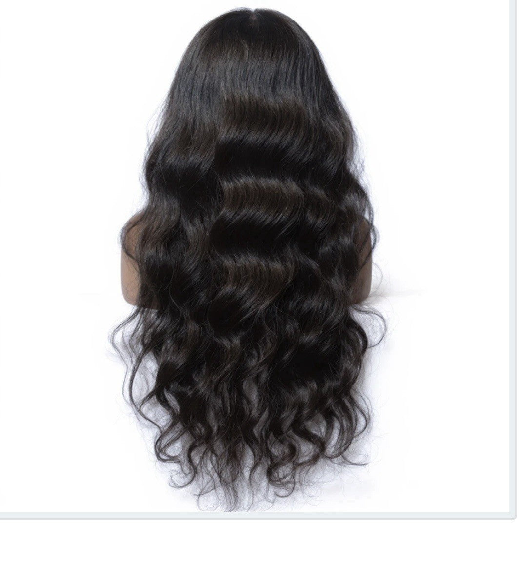 30” 180% Density 13x6 HD Lace Frontal Body Wave Human Hair Wig